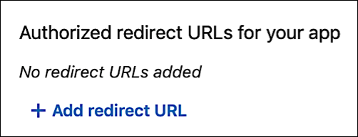 Add LinkedIn Redirect URL